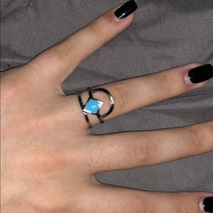 Bohemian accent ring